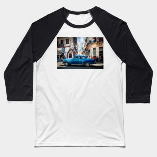 American car from the 50's in Havana, Cuba Baseball T-Shirt